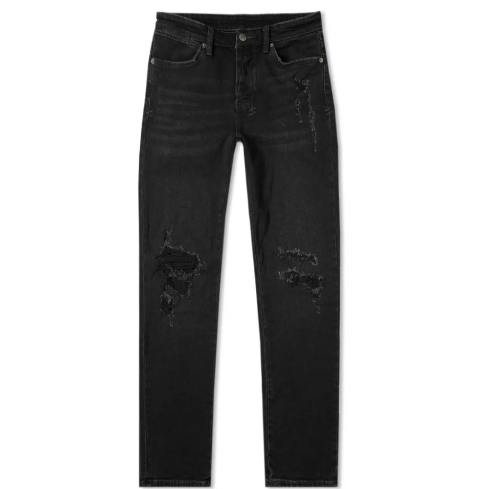 BRAND NEW - Ksubi Van Winkle Trashed Noir | Size 31
